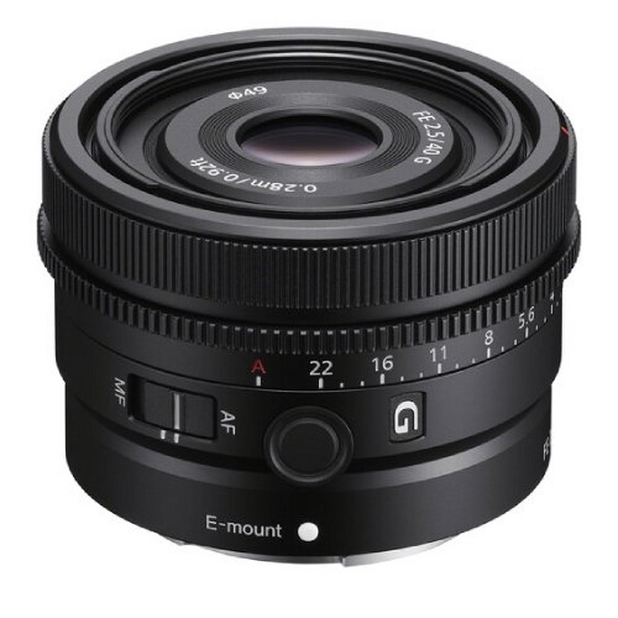 Sony FE 40mm F2.5 G Lens (SEL40F25G)
