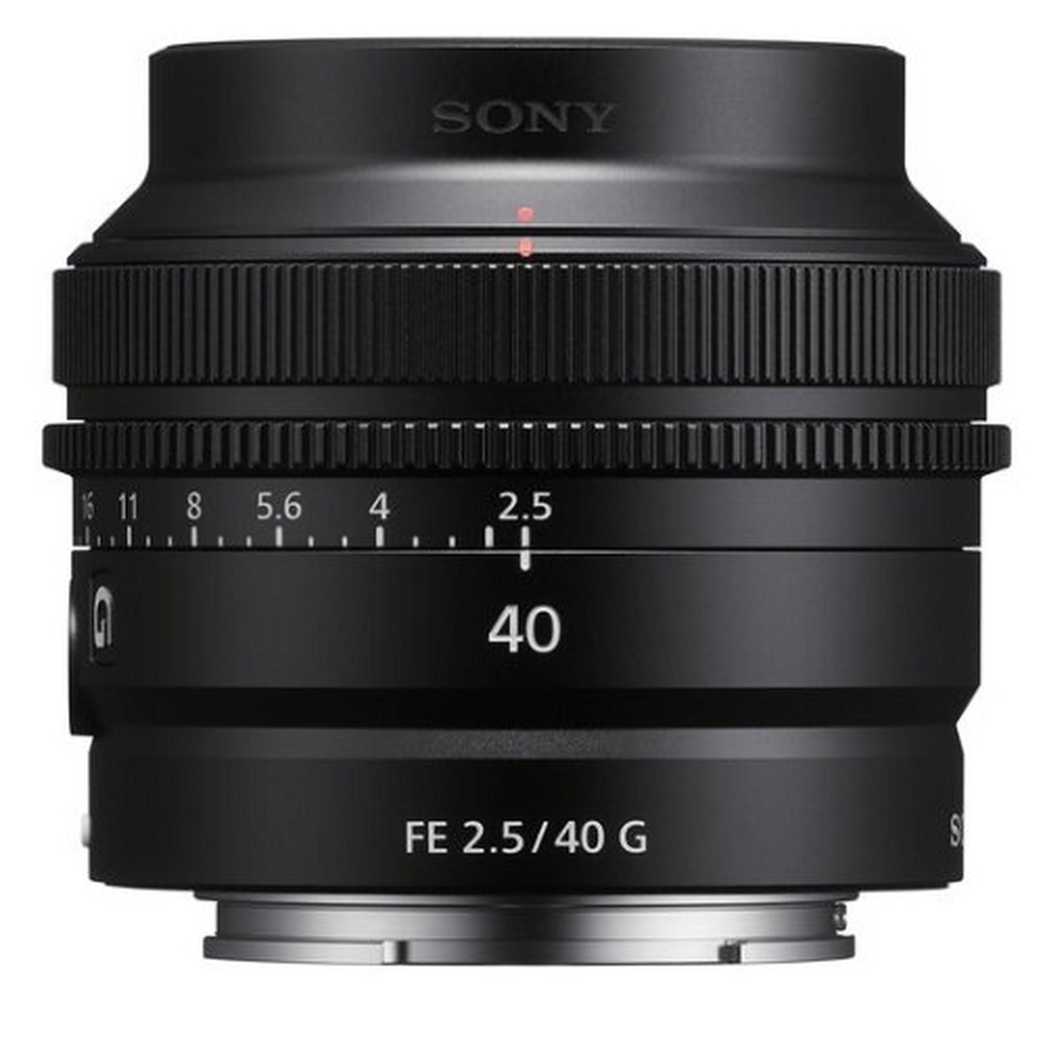 Sony FE 40mm F2.5 G Lens (SEL40F25G)