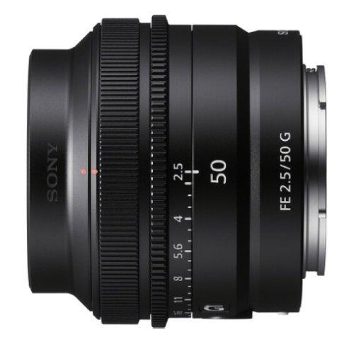 Sony FE 50mm F2.5 G Lens (SEL50F25G)