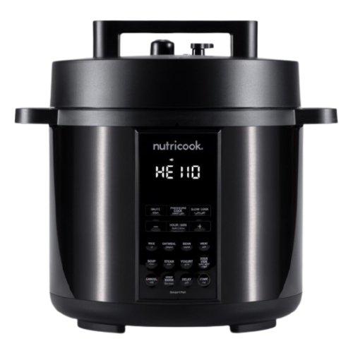Buy Nutricook pressure cooker, 8 liters, 1200w, nc-sp208k - black in Kuwait