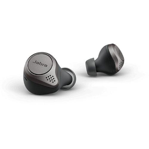 Jabra Elite 75T Active Noise Cancelation, True Wireless Earphones – Titanium Black