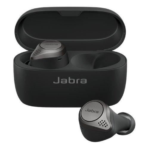 Jabra Elite 75T Active Noise Cancelation, True Wireless Earphones – Titanium Black