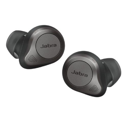 سماعة اليت 85تي لاسلكية حرة، مع تقنية إلغاء الصوت الفعالية من جابرا - تيتانيوم أسود