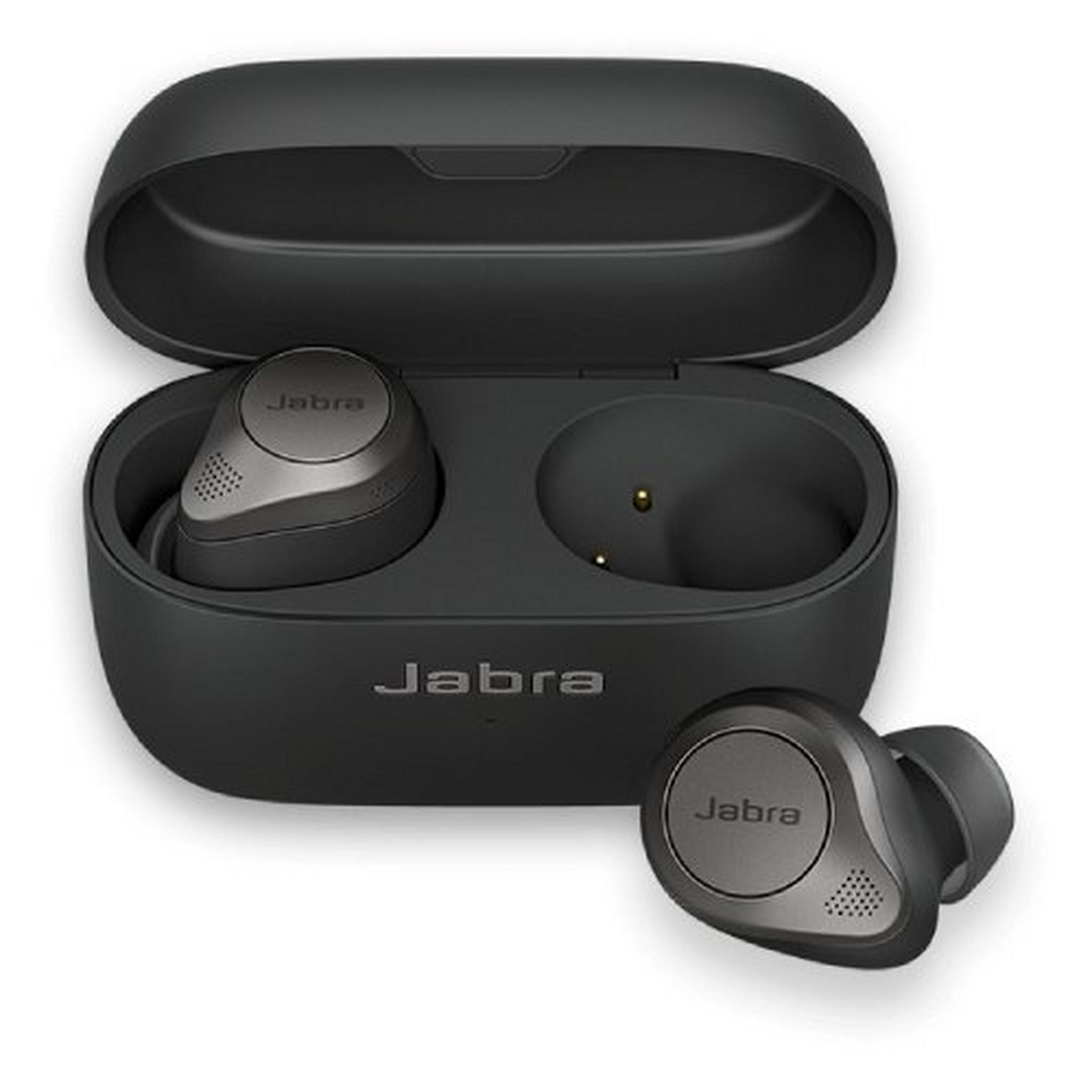 Jabra Elite 85T Active Noise Cancelation, True Wireless Earphones – Titanium Black