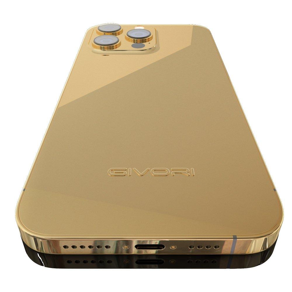 جيفوري ايفون 13 برو ماكس  بسعة 256 جيجابايت - ذهبي