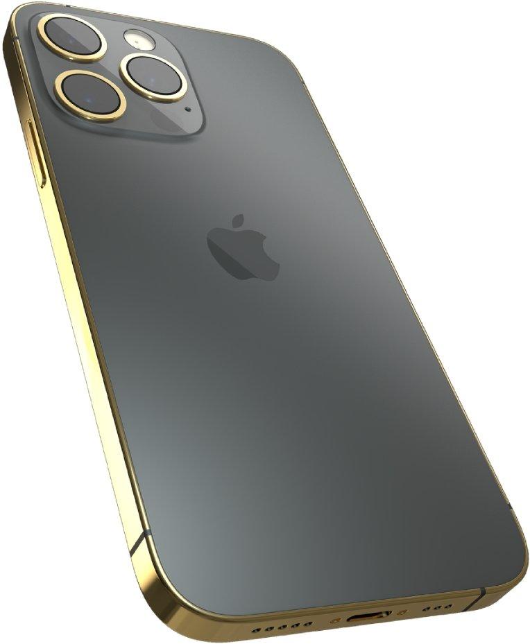 Givori iPhone 13 Pro Max 256GB Gold Frame -  Grey