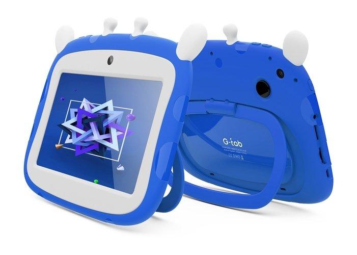 تابلت جي-تاب للأطفال كيو 2 اس، 16 جيجابايت، واي-فاي، 7 بوصة - ازرق