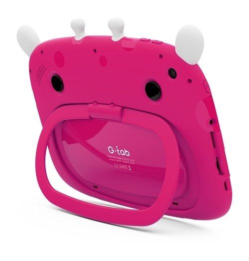 تابلت جي-تاب للأطفال كيو 2 اس، 16 جيجابايت، واي-فاي، 7 بوصة - وردي