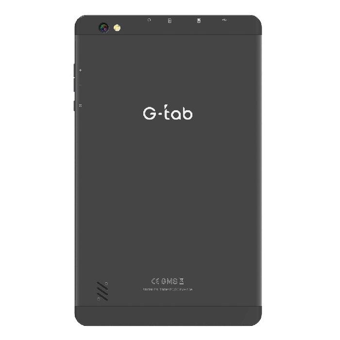 تابلت جي-تاب اف 8، رام 16 جيجابايت، 4 جي، ال تي اي، 8 بوصة - رمادي