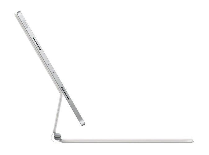 Apple Magic Keyboard for iPad Pro 11-inch 3rd gen and iPad Air 4th gen, Arabic,  MJQJ3AB/A - White