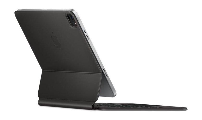 Apple Magic Arabic Keyboard for iPad Pro 12.9-inch 5th Gen, MJQK3AB/A - Black