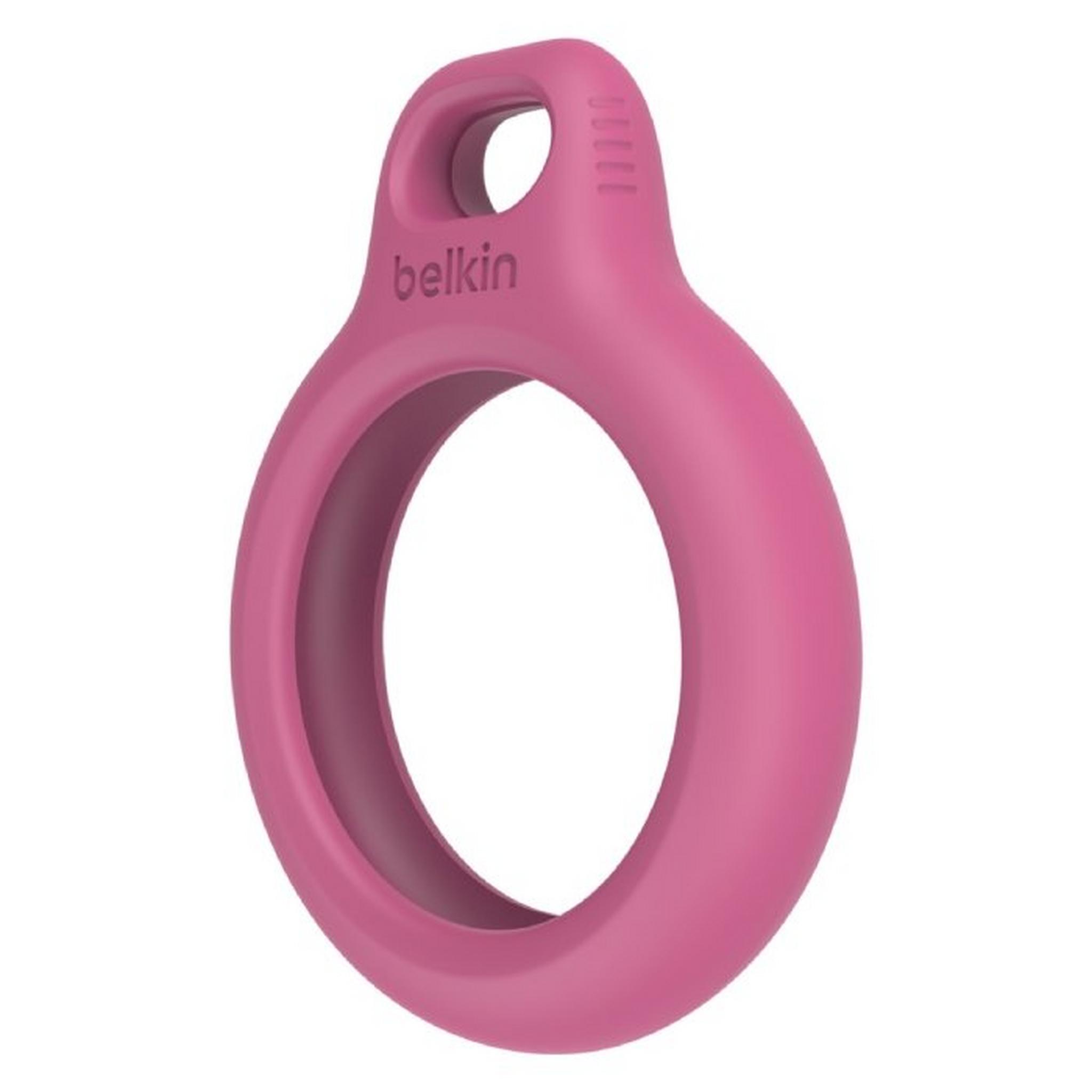 Belkin AirTag Secure Holder W/Strap – Pink