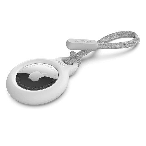 Belkin AirTag Secure Holder W/Strap – White