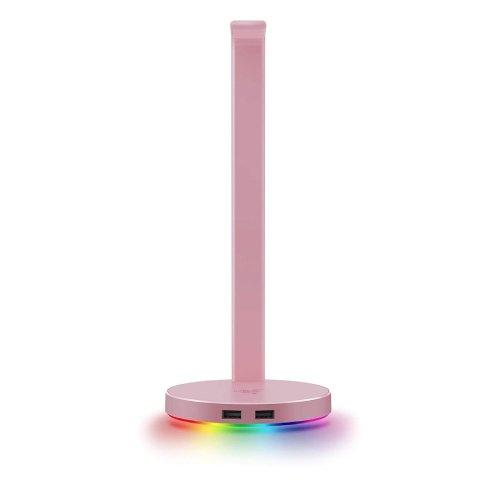 Razer Base Station V2 Chroma Headset Stand with USB Hub - Quartz