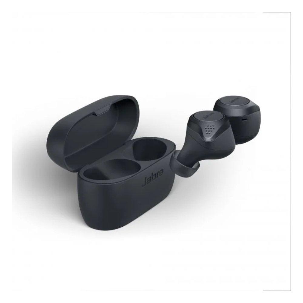 سماعة اليت 85تي لاسلكية حرة، مع تقنية إلغاء الصوت الفعالية من جابرا -رمادي