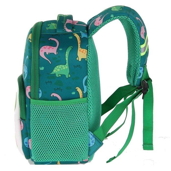 EQ Kids 3 in 1 Dino Backpack Set - Green (Small)