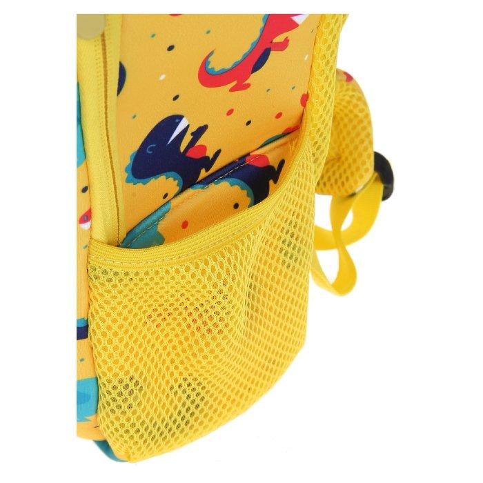 EQ Kids 3 in 1 Dino Backpack Set - Yellow (Large)