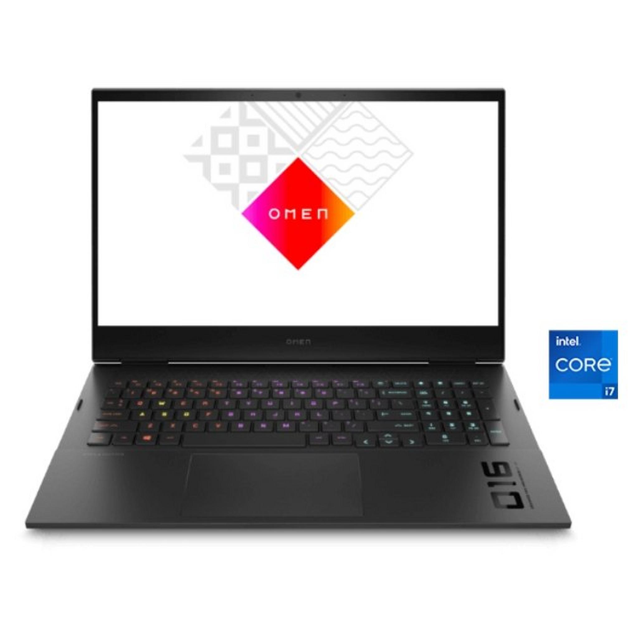 HP Omen Gaming Laptop Intel Core i7 11800H 2.30 Ghz, 32GB RAM, 1TB SSD, 16.1" FHD 144Hz IPS , 8GB NVIDIA Ge-force RTX 3070, Windows 10 Home, EN-AR Keyboard, Black Color. (16-B0000NE)