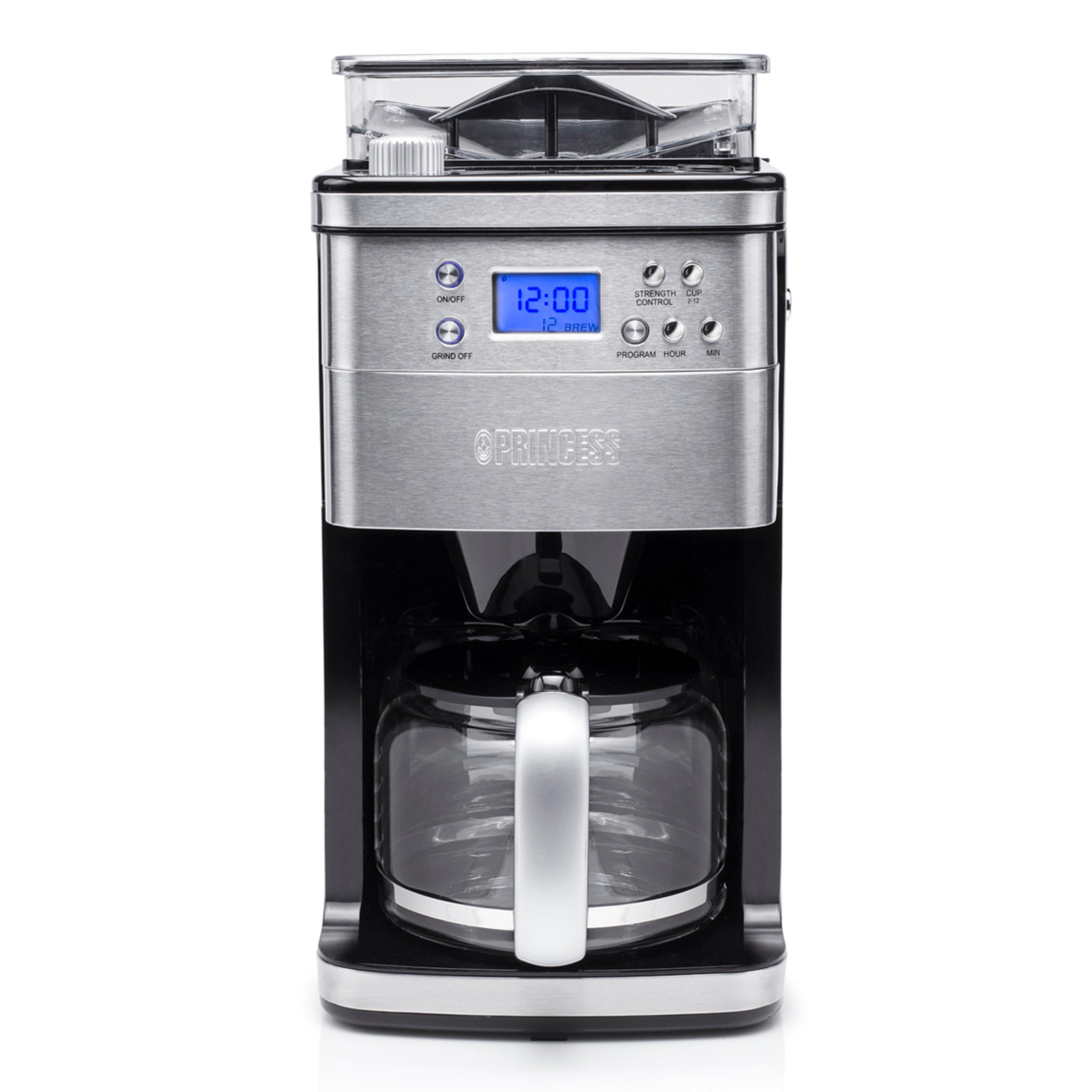 Princess 1.5L Coffee Maker & Grinder - 249406