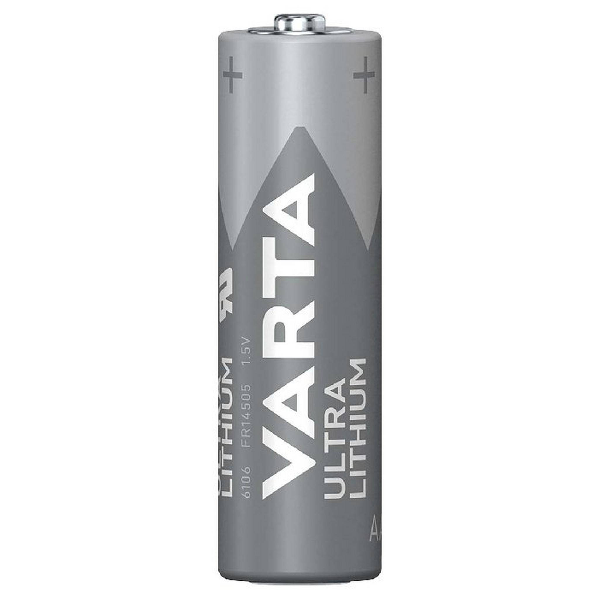Varta Ultra Lithium AA Blister 4 Pieces Battery