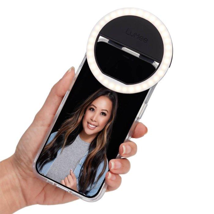 ضوء فلاش لومي ستوديو بمشبك - اسود