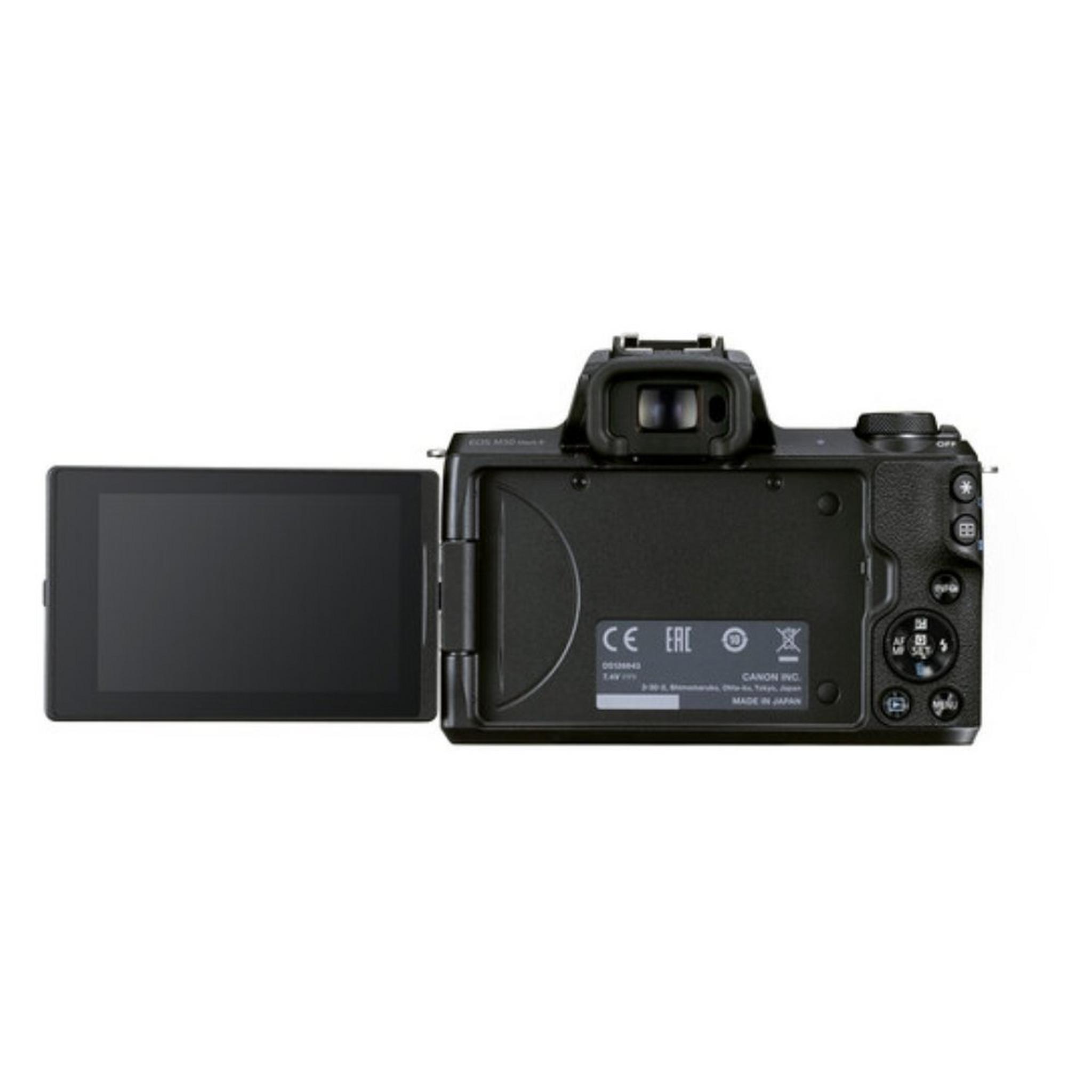 Canon EOS M50 Mark II Mirrorless Camera - Black