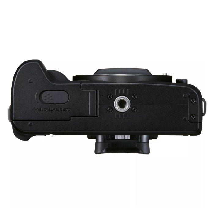 كاميرا كانون اي او اس ام 50 مارك || بدون مرآه مع عدسة 15-45 ملم - أسود