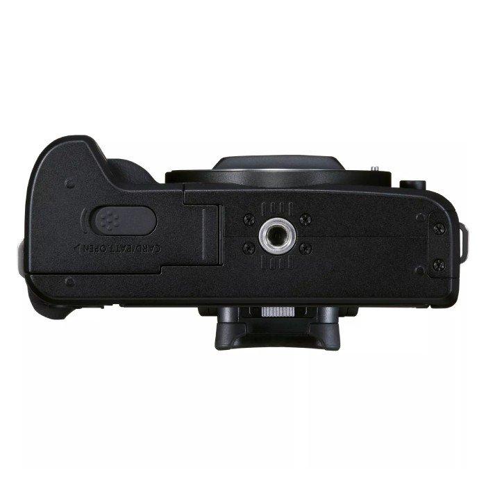 مجموعة كاميرا كانون اي او اس ام 50 مارك || بدون مرآه - أسود