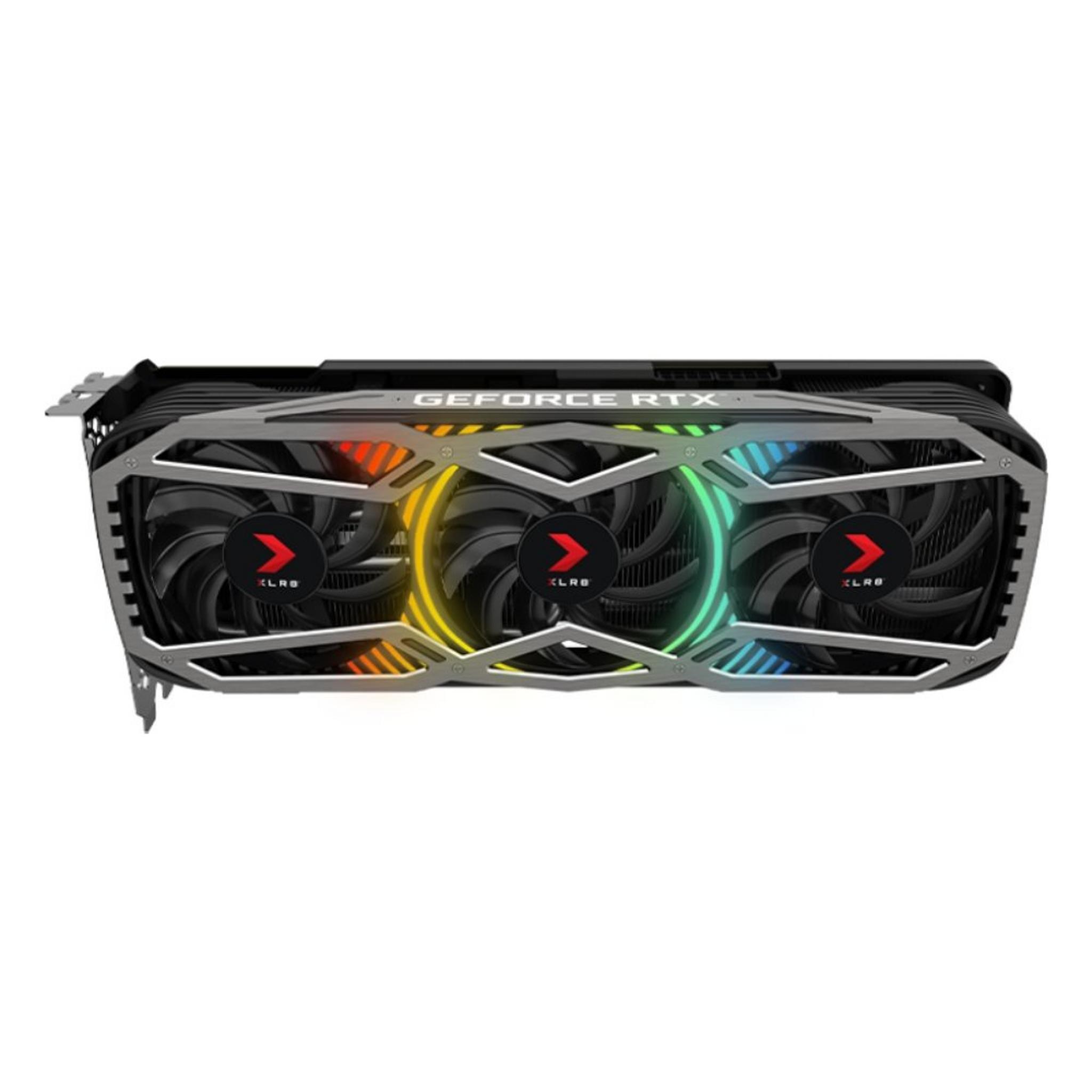 PNY GeForce RTX 3090 24GB XLR8 Revel Epic-X RGB Gaming Graphics Card Triple Fan