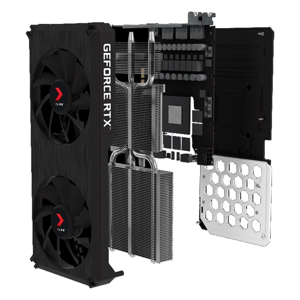 كرت شاشة بي ان واي 3060 تي آي 8 جيجا بايت إصدار مزدوج المروحة (VCG3060T8DFXPPB)