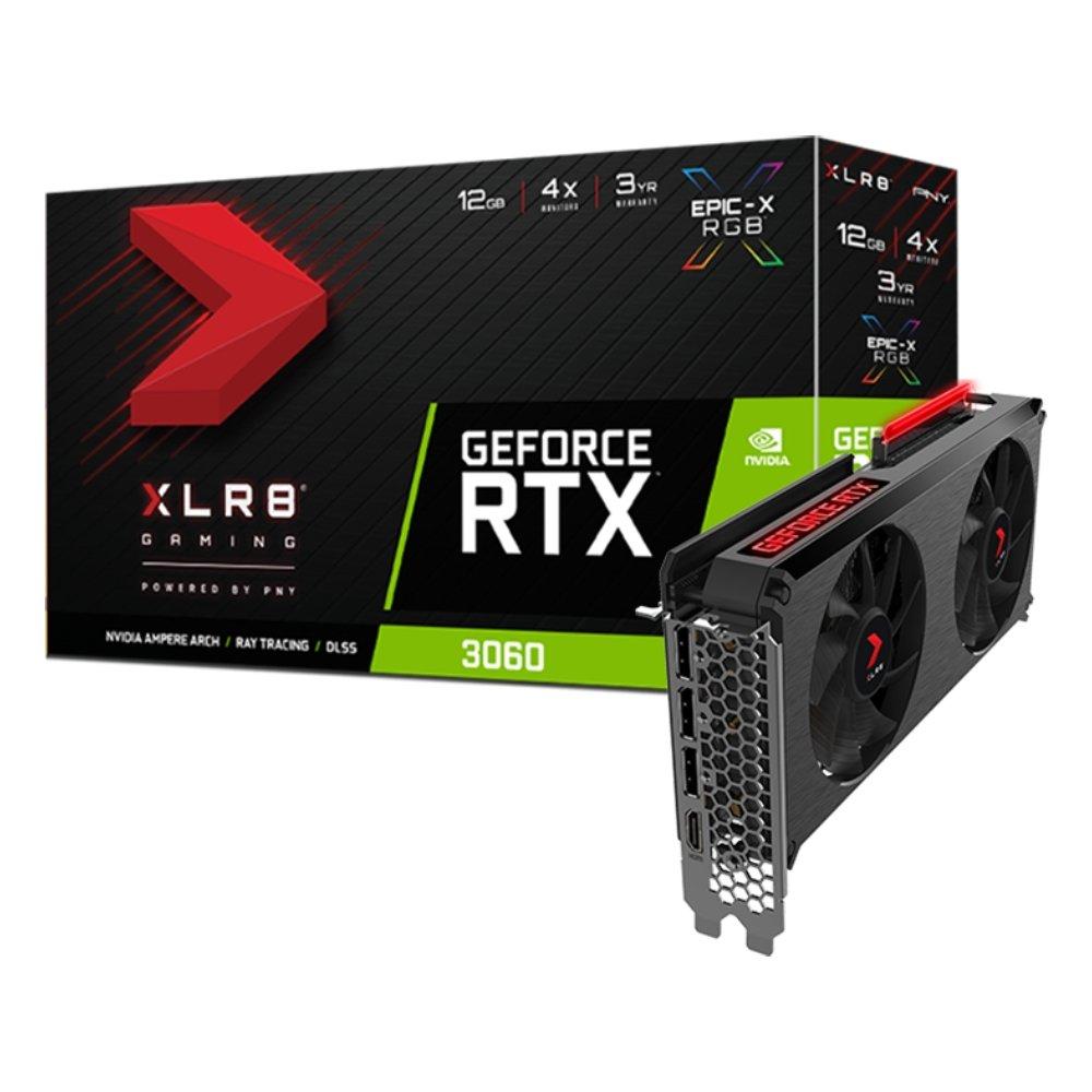 PNY GeForce RTX 3060 12GB XLR8 Gaming REVEL EPIC-X RGB Dual Fan