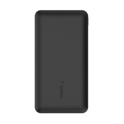 Belkin 10000mAh 15W Power Bank + USB-A to USB-C Cable - Black