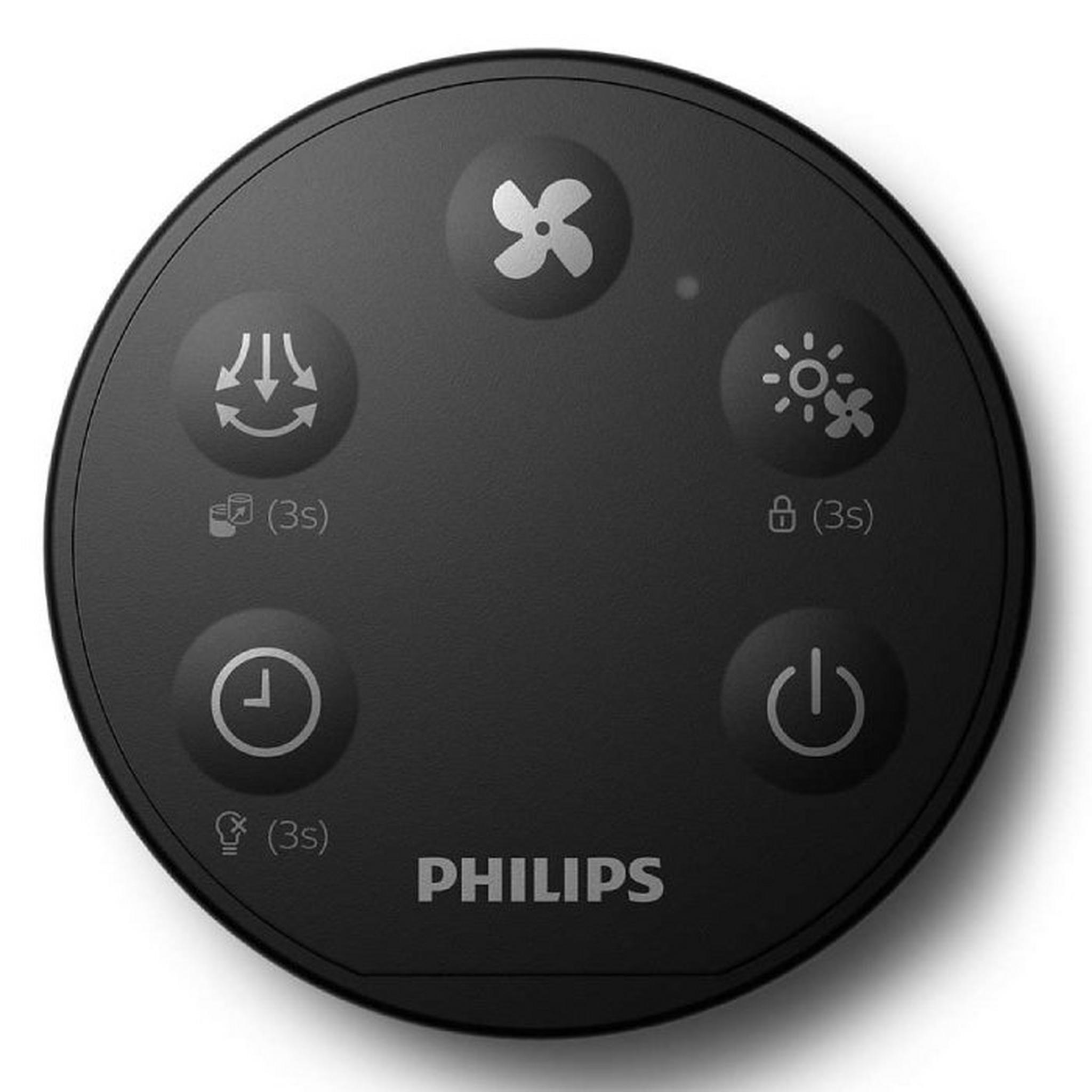 Philips 3 In 1 Heater & Fan Air Purifier (AMF220/95) - Black