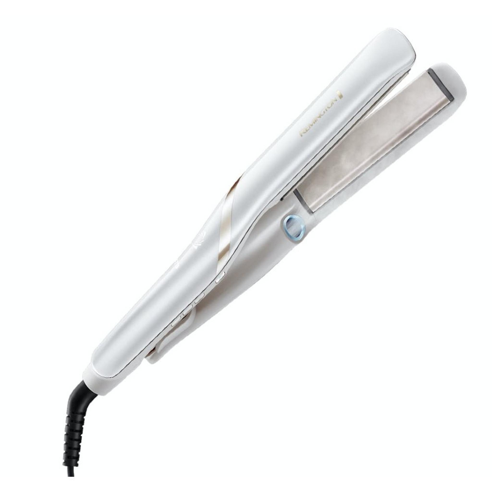 Remington Hydraluxe Pro Hair Straightener , 5 Heat Settings, S9001 - White