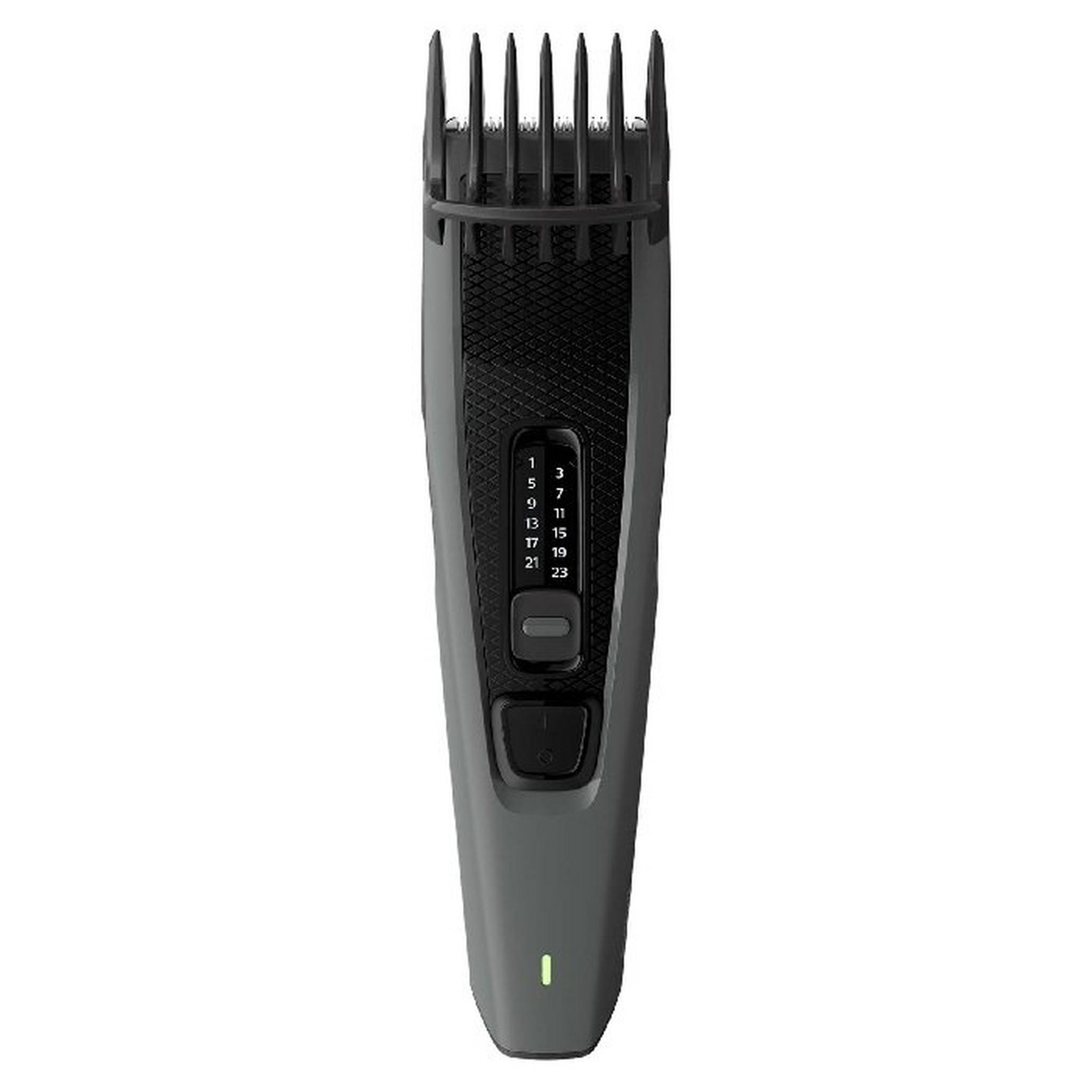 ماكينة قص الشعر ايزي اند كويك سيريز 3000 من فيليبس، HC3525/13 - اسود/رمادي