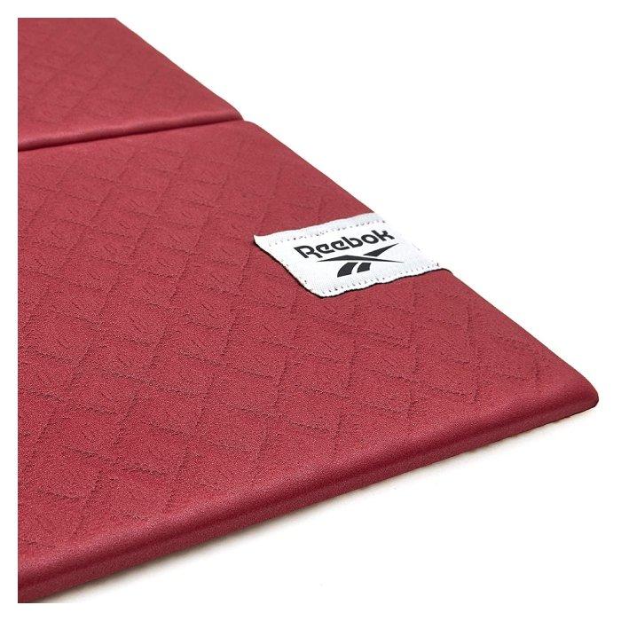 سجادة اليوغا قابلة للطي 6 مم من ريبوك، (RAYG-11050RW) - احمر