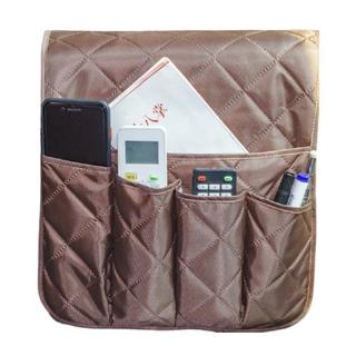 Buy Eq sofa armrest storage bag - brown in Saudi Arabia