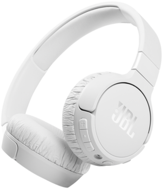 سماعة تون 660 ان سي مع تقنية إلغاء الضوضاء من جي بي ال - أبيض