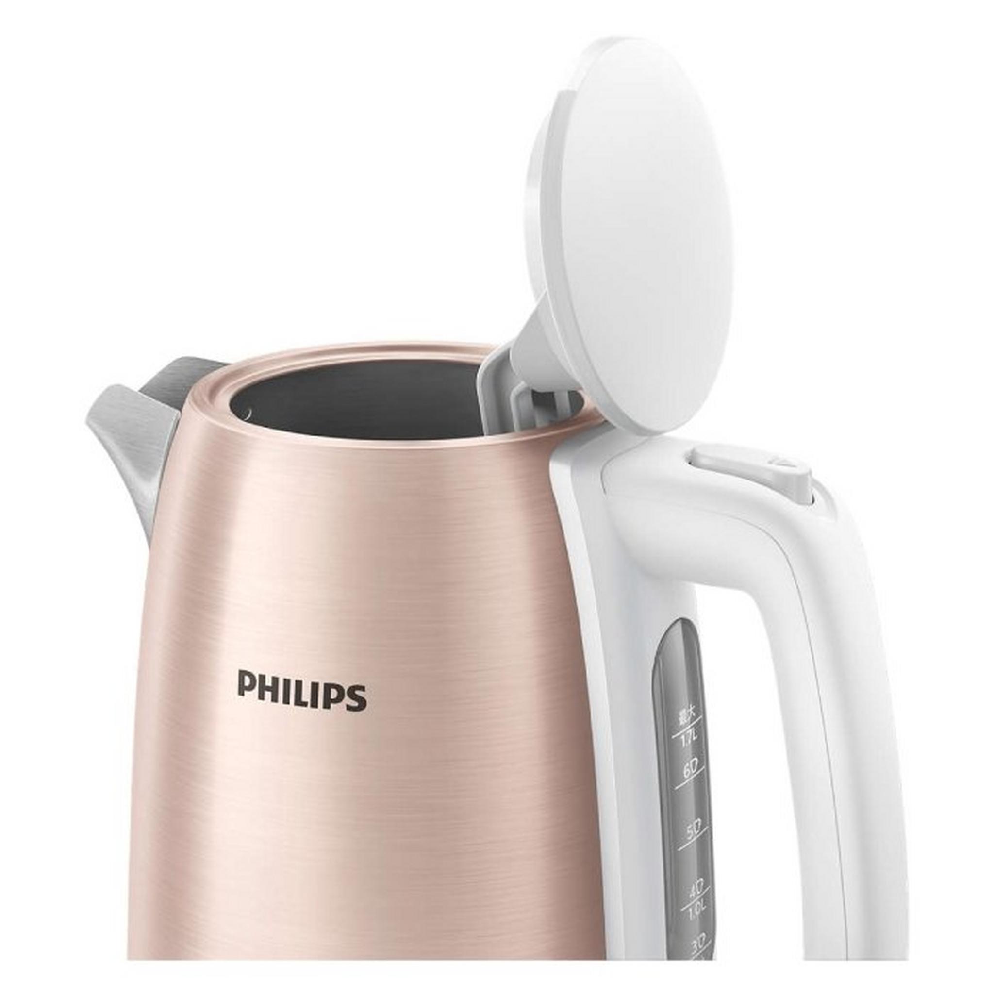 Philips 1850-2200W 1.7L Kettle - Pink (HD9350/95)