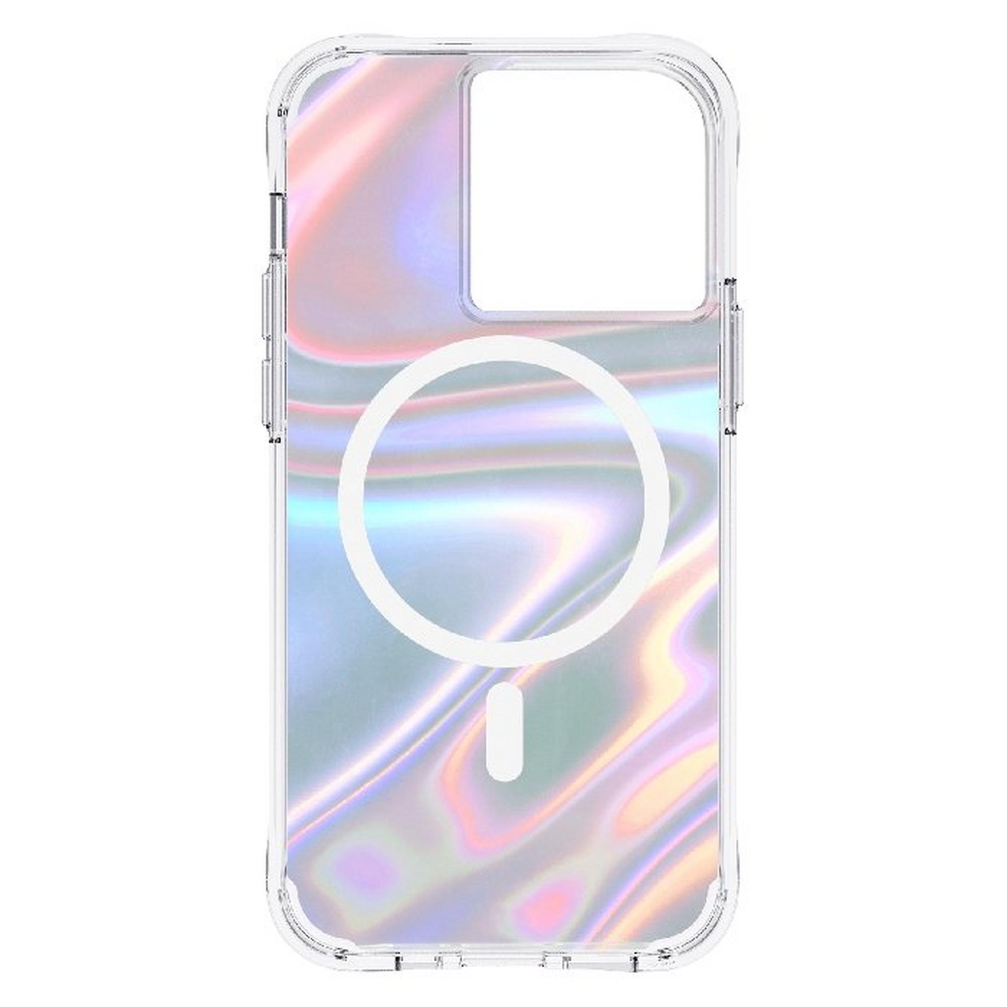 Case-Mate Soap Bubble Cover with MagSafe for iPhone 13 Pro Max - Clear