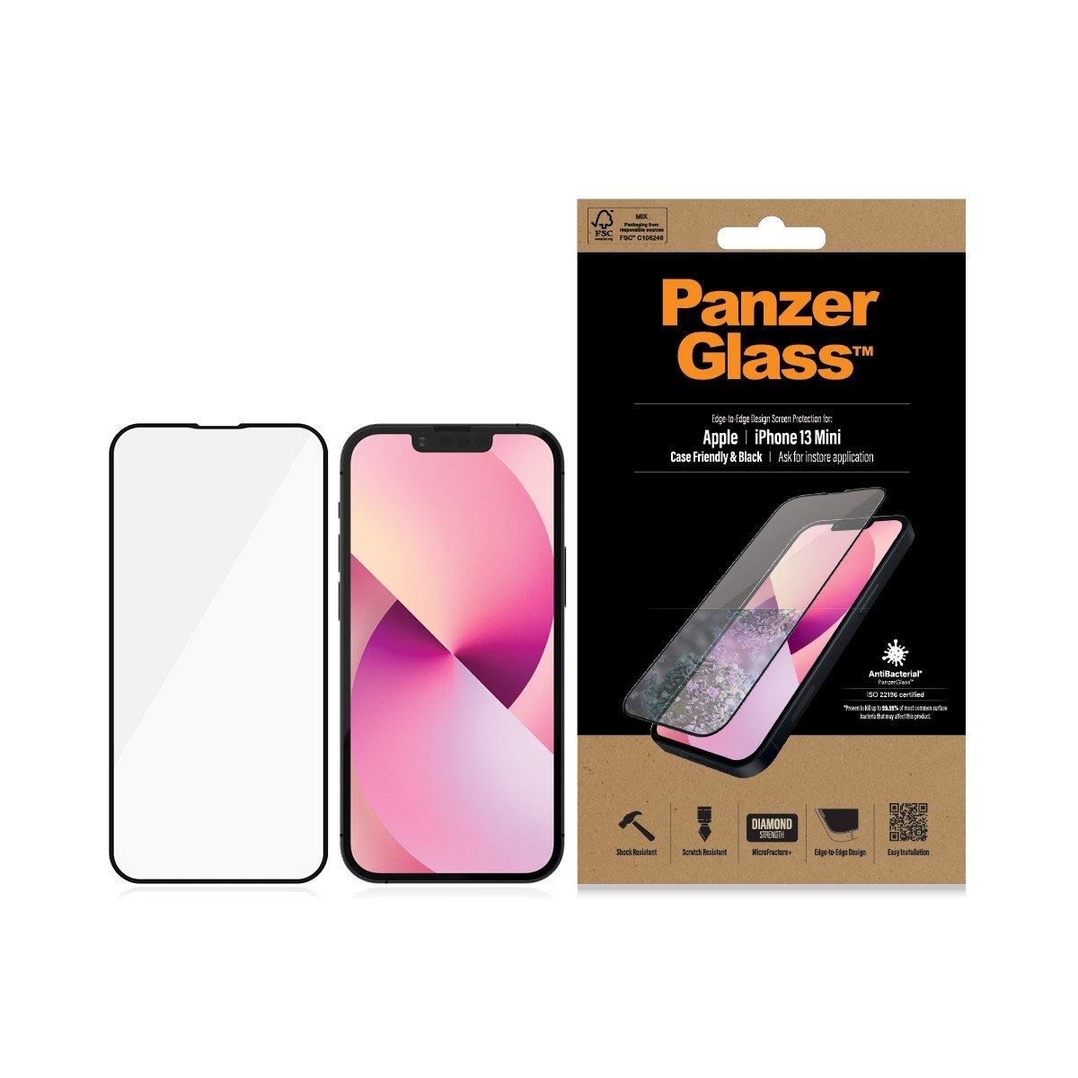 Panzer iPhone 13 Mini Screen Protector - Clear