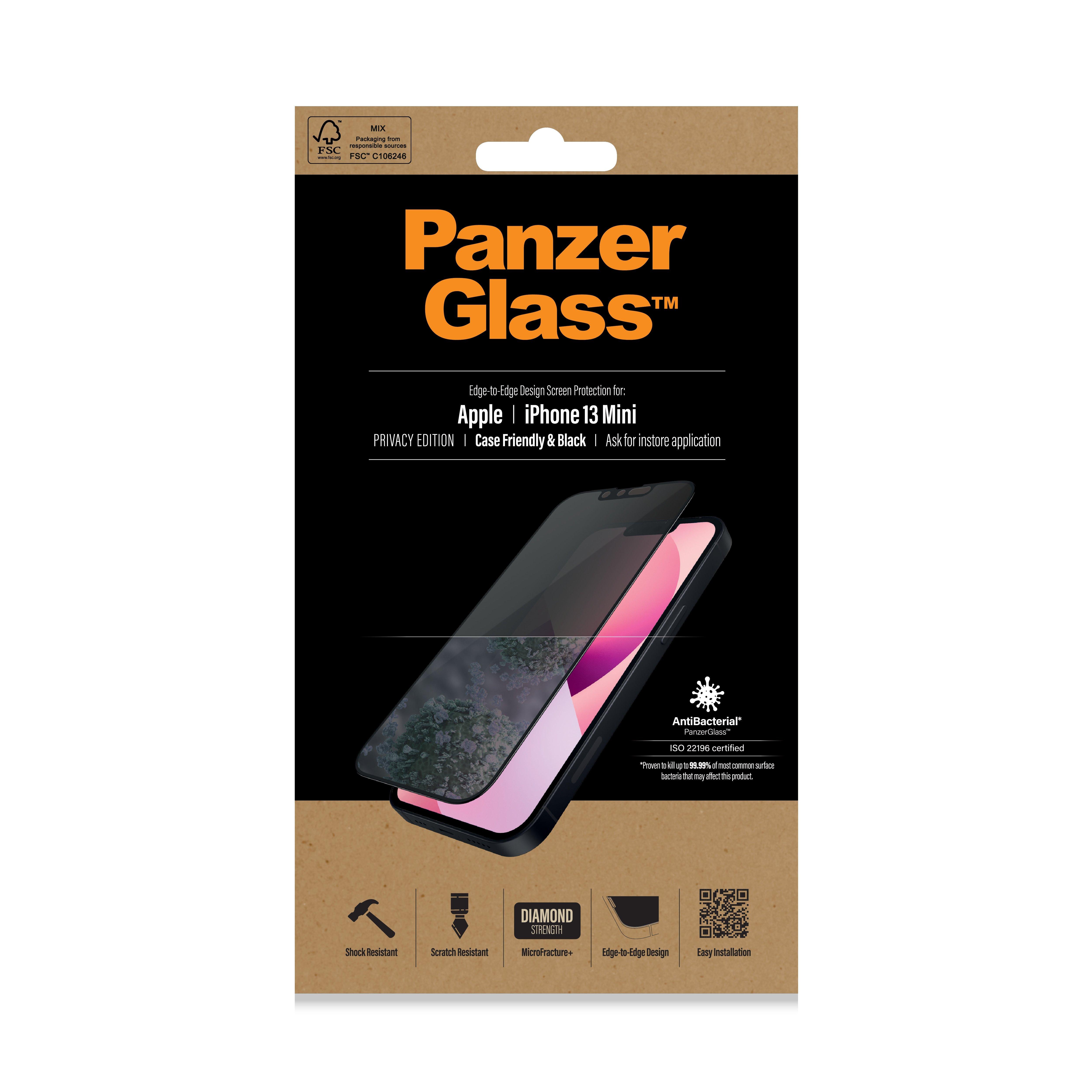 Panzer iPhone 13 Mini Screen Protector - Privacy