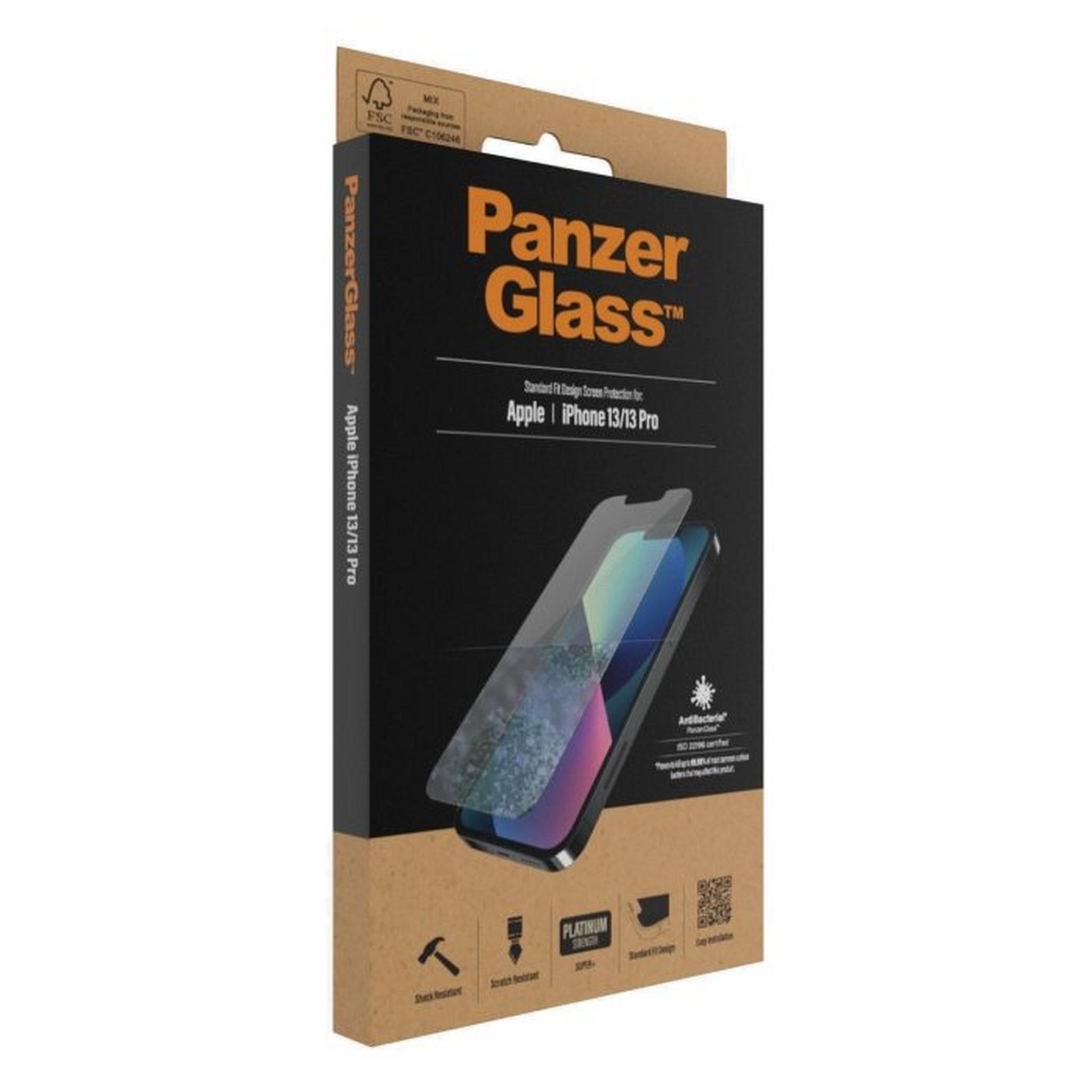 Panzer iPhone 13 Pro Standard Glass Screen Protector - Clear