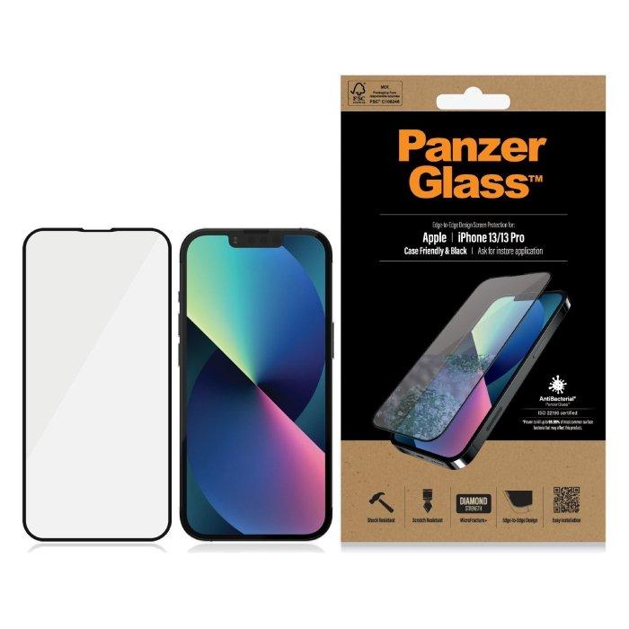 Buy Panzer iphone 13 pro glass screen protector - clear in Kuwait
