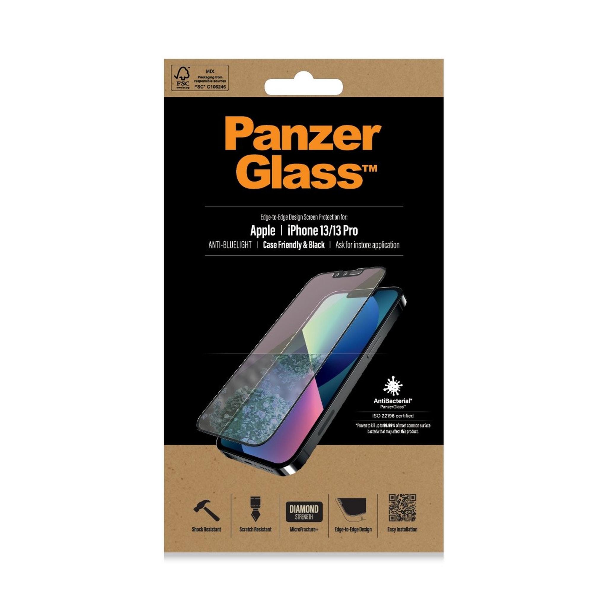Panzer iPhone 13 Pro Screen Protector - Anti-Bluelight