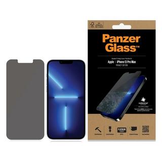 Buy Panzer iphone 13 pro max standard glass screen protector - privacy in Saudi Arabia