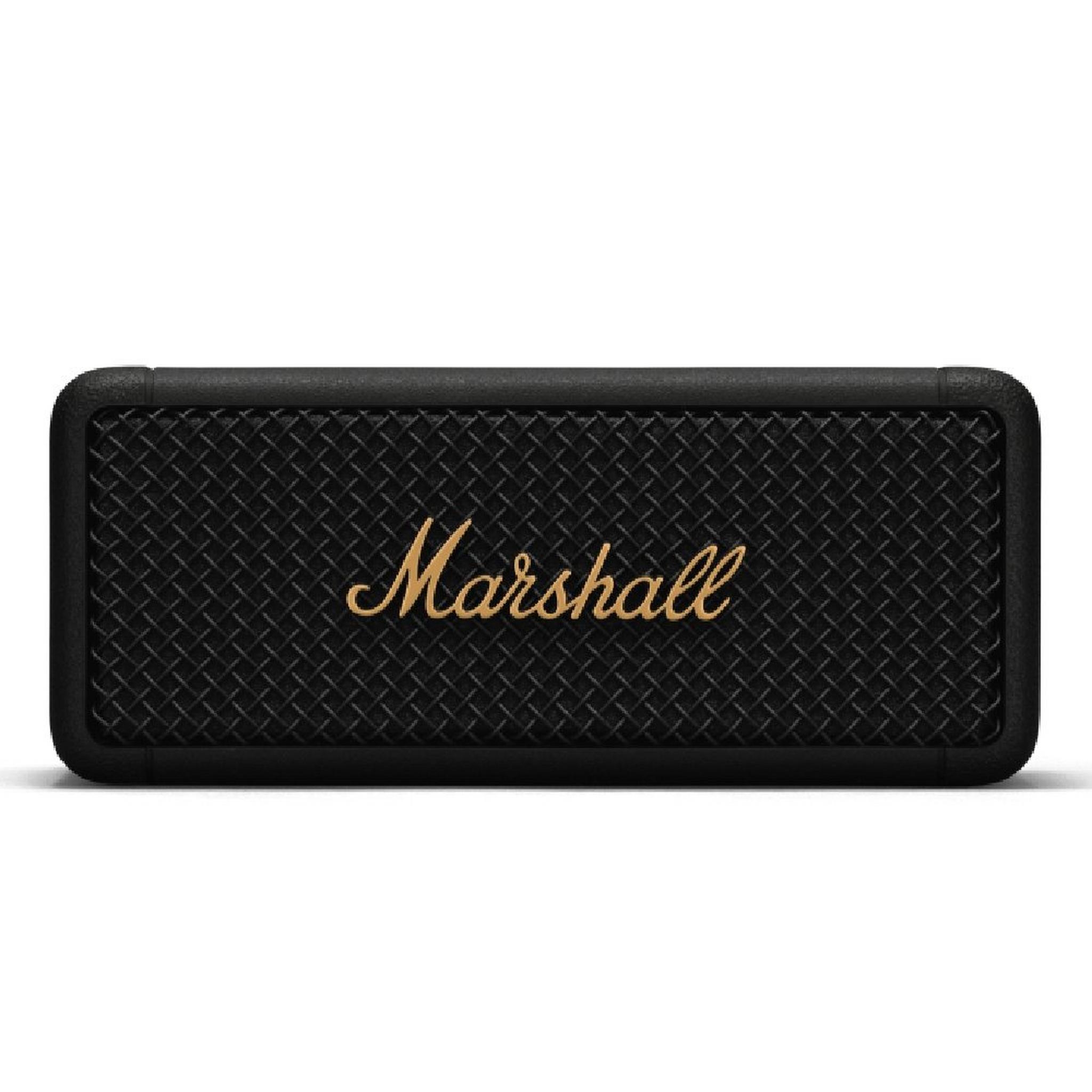 Marshall Emberton Portable Speaker - Black and Brass