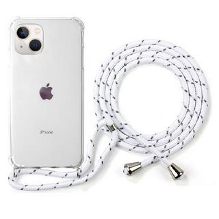 Buy Eq neck string case for iphone 13 - white in Saudi Arabia