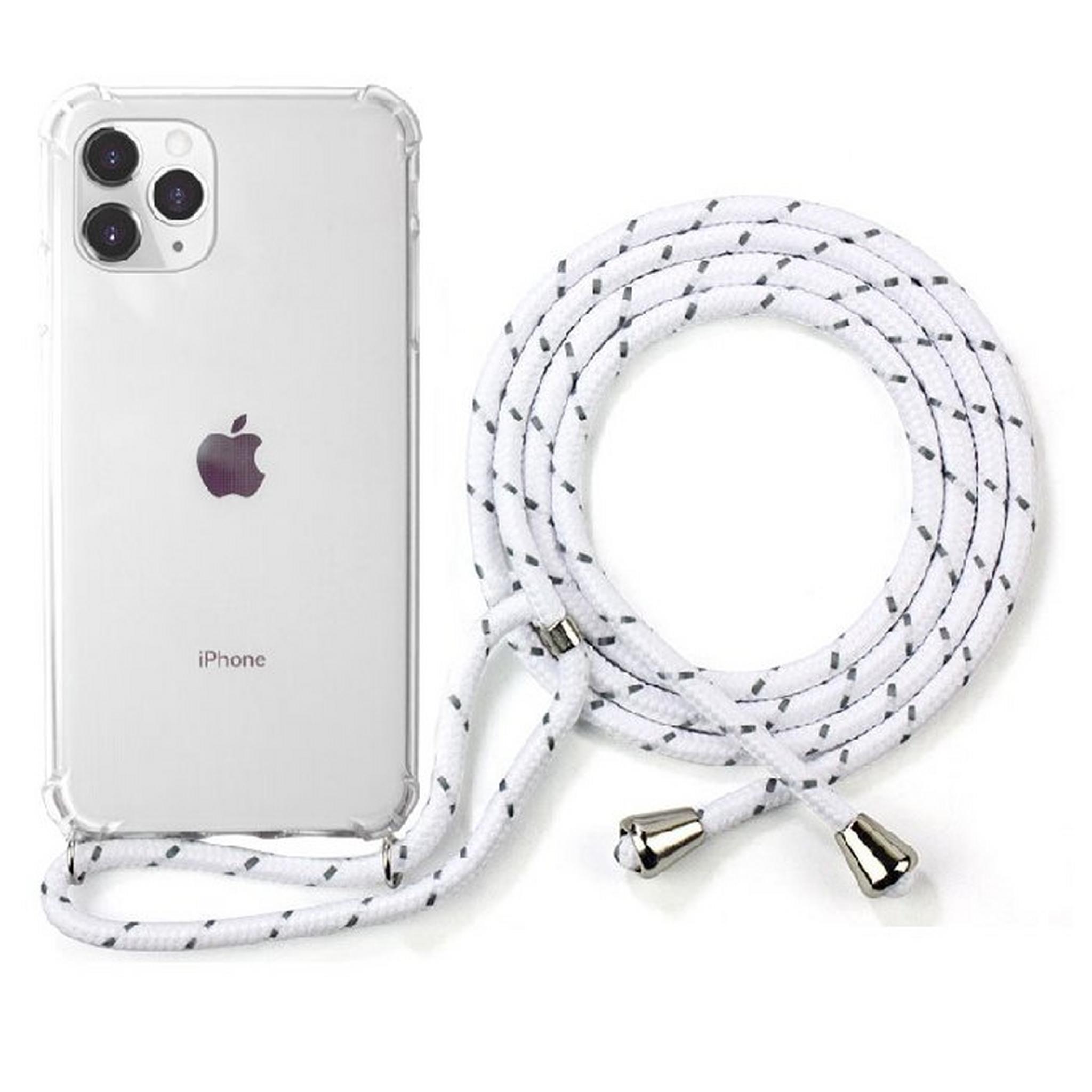 EQ Neck String Case for iPhone 13 Pro Max - White
