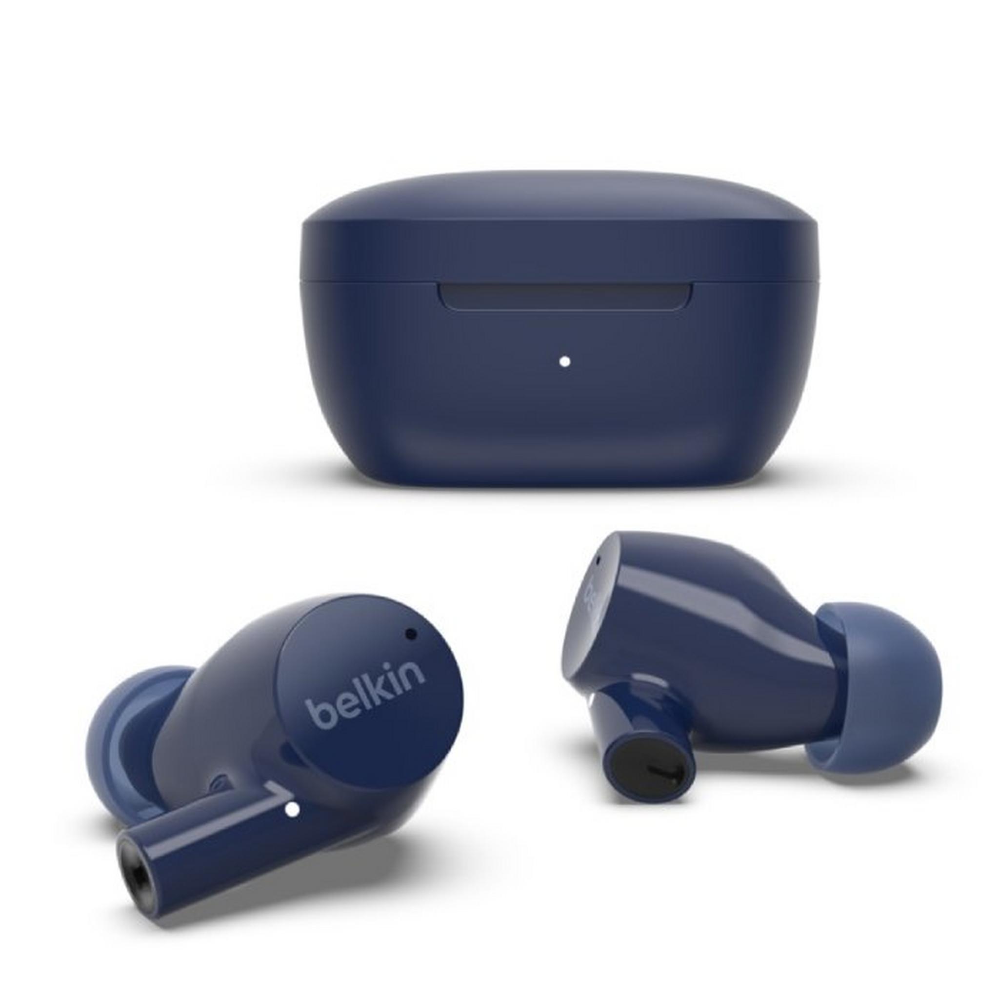 Belkin SoundForm Rise True Wireless Earbuds - Blue